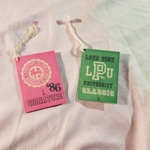 2 Victoria's Secret PINK Collectors Tags